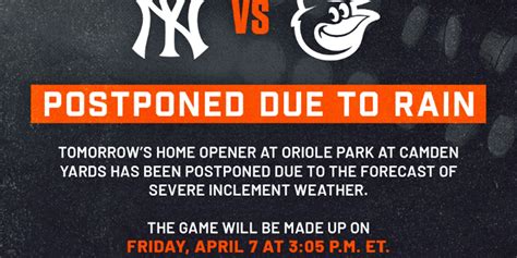 orioles game today postponed